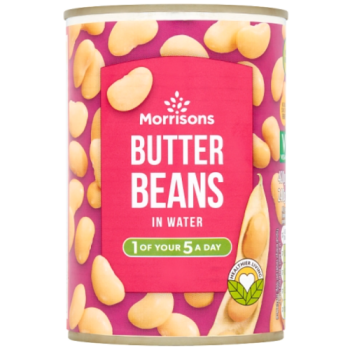 Morrisons Butter Beans in Water 400g