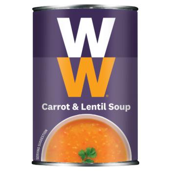 Weight Watchers From Heinz Carrot & Lentil Soup 295g