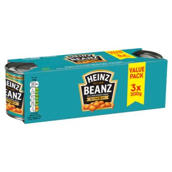 Heinz Beanz in a Rich Tomato Sauce 3 x 200g