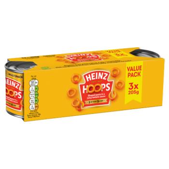 Heinz Hoops 3 x 205g