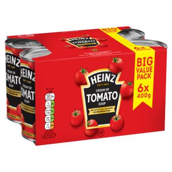 Heinz Cream of Tomato Soup 6 x 400g