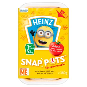 Heinz Despicable Me Minions Shapes Snap Pots 2 x 190g (380g)