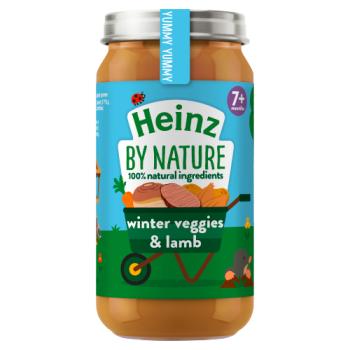 Heinz by Nature Winter Veggies & Lamb 7+ Months 200g