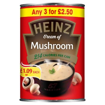 Heinz Cream of Mushroom Soup 400g