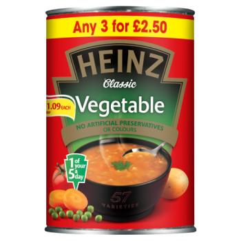 Heinz Classic Vegetable Soup 400g