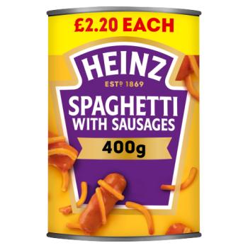 Heinz Spaghetti with Sausages 400g