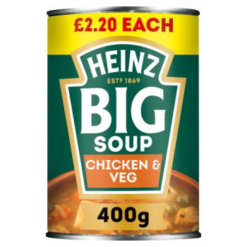 Heinz Big Soup Chicken & Vegetable 400g
