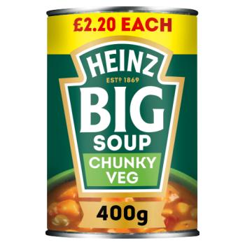 Heinz Big Soup Chunky Vegetable 400g