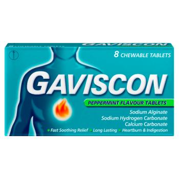 Gaviscon Gsl Peppermint Tabs