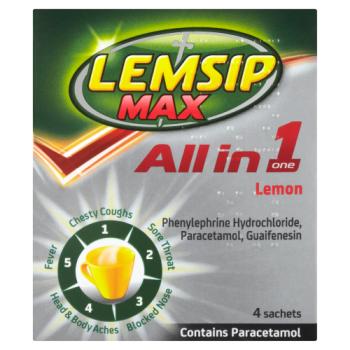 Lemsip All In One Sachets Lemon
