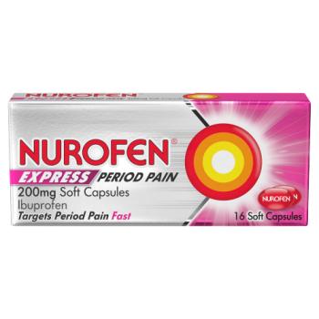 Nurofen Express Soft Caps Period Pain