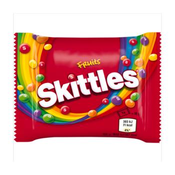 Skittles Vegan Chewy Sweets Fruit Flavoured Bag £0.15 PMP 18g