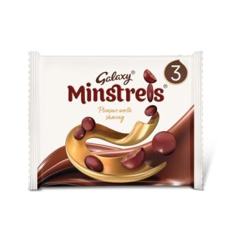 Galaxy Minstrels Chocolate Bags Multipack 3 x 42g