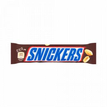 Snickers Caramel, Nougat, Peanuts & Milk Chocolate Snack Bar 48g