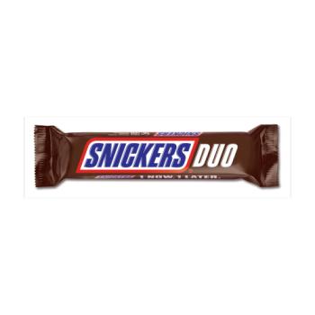 Snickers Caramel, Nougat & Peanuts Chocolate Snack Bar Duo 83.4g