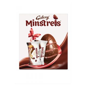Galaxy Minstrels Chocolate Large Easter Egg 262g