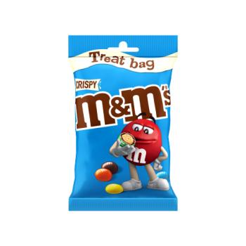 M&M's Crispy Chocolate Treat Bag 77g