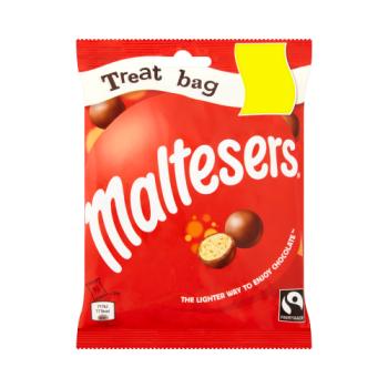 Maltesers Fairtrade Chocolate Treat Bag Price Marked Pack 68g