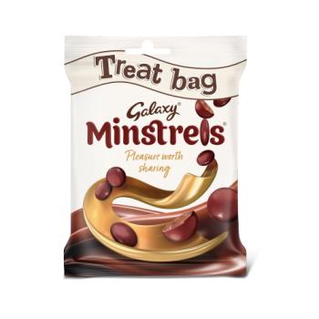 Galaxy Minstrels Chocolate Treat Bag 80g