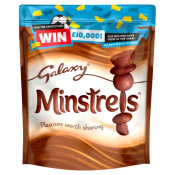 Galaxy Minstrels Chocolate Pouch 118g