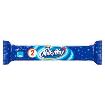 Milky Way Bar with Milk Filling Covered with Milk Chocolate 43 g (2 x 21.5 g)