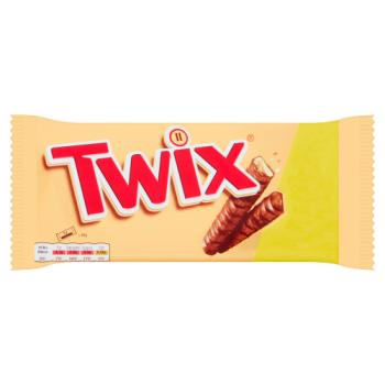 Twix Chocolate Biscuit Snack Size Bars Mulitpack 4 x 40g