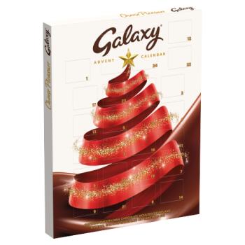 Galaxy Smooth Milk Chocolate Christmas Advent Calendar 110g