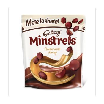 Galaxy Minstrels Chocolate More To Share Pouch Bag 240g