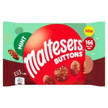 Maltesers Buttons Mint Chocolate Bag 32g