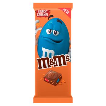M&M's Crunchy Caramel Chocolate Bar 165g
