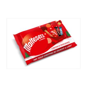 Maltesers and Friends Small Christmas Chocolate Selection Pack 73g