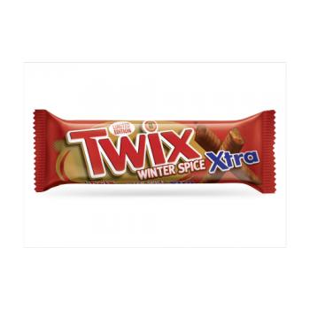 Twix Xtra Winter Spice Chocolate Biscuit Twin Bars 75g