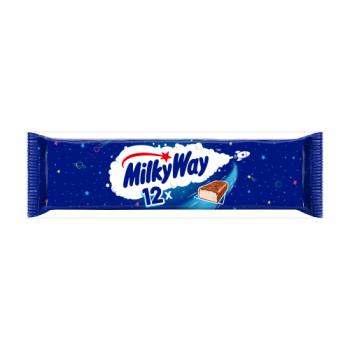Milky Way Nougat & Milk Chocolate Snack Bars Multipack 12x21.5g