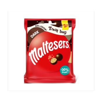 Maltesers Dark Chocolate & Honeycomb 65% Cocoa Treat Bag £1.25 PMP 59g