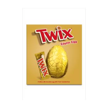 Twix Chocolate & Caramel Biscuits Large Easter Egg 200g
