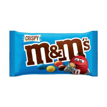 M&M's Crispy Pieces & Milk Chocolate Bag 36g
