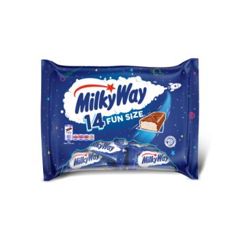 Milky Way Chocolate Fun Size Bars Multipack 14 x 15.5g

