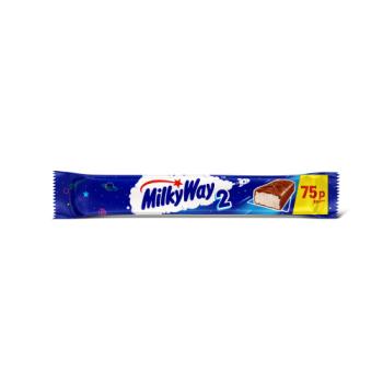 Milky Way Nougat & Milk Chocolate Snack Bar £0.75 PMP 43g

