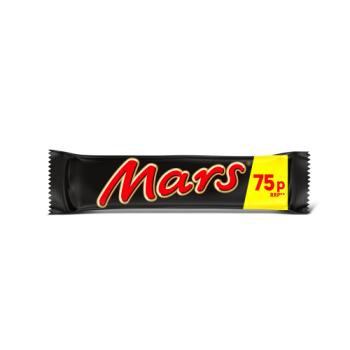 Mars, Caramel, Nougat & Milk Chocolate Snack Bar £0.75 PMP 51g


