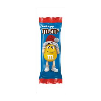 M&M's Crispy Milk Chocolate Christmas Santa Treat 29g