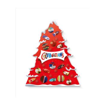 Celebrations Chocolate Christmas Tree Advent Calendar 215g

