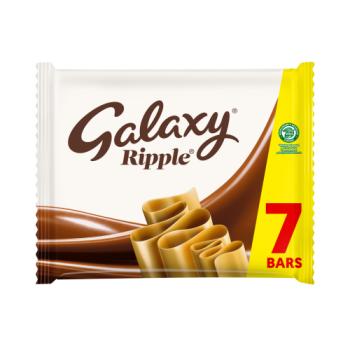 Galaxy Ripple Chocolate Bars Multipack 7x30g 
