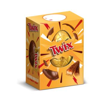 Twix Chocolate & Caramel Biscuits Large Easter Egg 170g