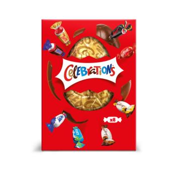 Celebrations Milk Chocolate Large Easter Egg 189g
