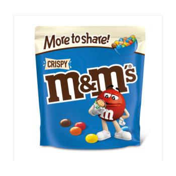 M&M's Crispy Chocolate More to Share Pouch Bag 187g

