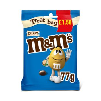 M&M's Crispy Milk Chocolate Bites Treat Bag £1.50 PMP 77g

