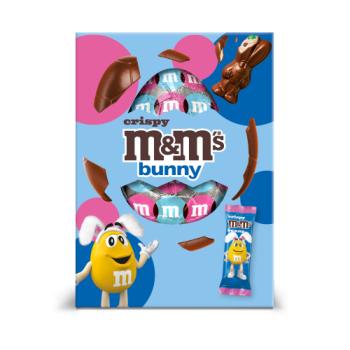 M&Ms Crispy Chocolate Bunny Large Easter Egg 149g

