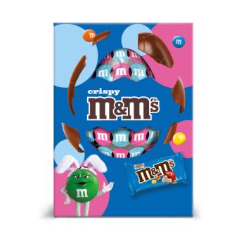 M&M's Crispy Milk Chocolate Large Easter Egg 192g