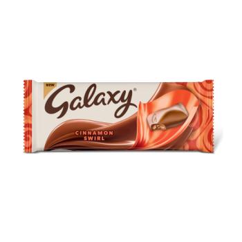 Galaxy Cinnamon Swirl Chocolate Bar 160g