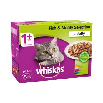 Whiskas1+cat Fish&meat Pouch